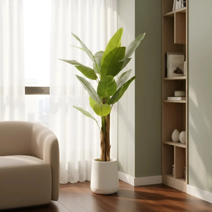 ARTIFICIAL BANANO ÁRBOL PLANTA ARBUSTO 190MT - 4