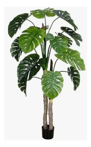 PLANTA ARTIFICIAL PALMERA MONSTERA ARBUSTO ARBOL 180MT - 1