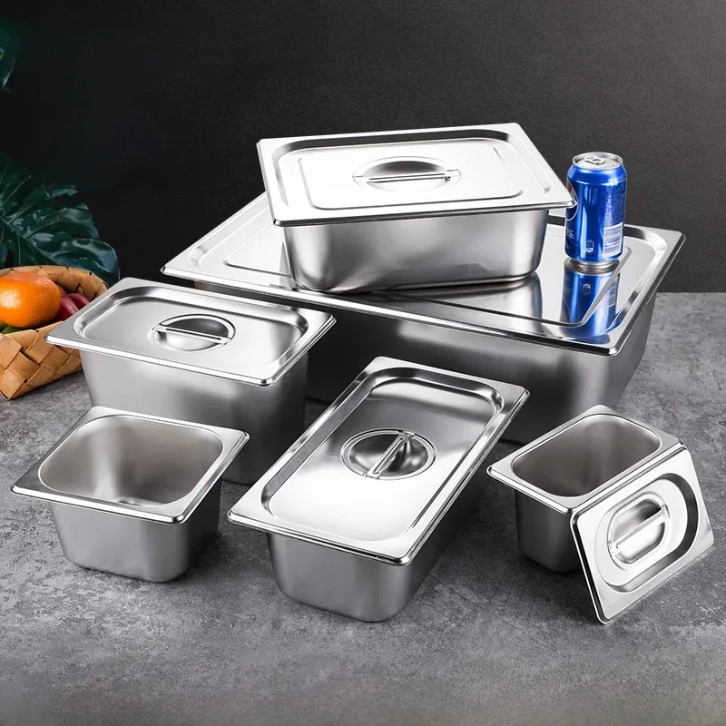 SET X2 CONTENEDORES GASTRONOMICOS CAMBRO 53cmx32.5cm + TAPAS | MAXIMA DURABILIDAD - 1