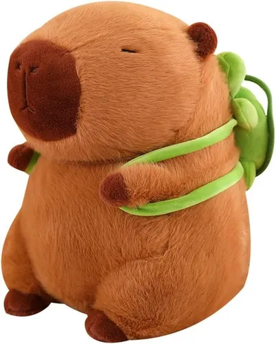MUÑECO DECORATIVO PELUCHE CAPIBARA PELUCHE REALISTA Y LINDO - 1