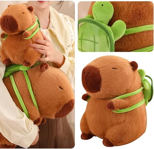 MUÑECO DECORATIVO PELUCHE CAPIBARA PELUCHE REALISTA Y LINDO - 2