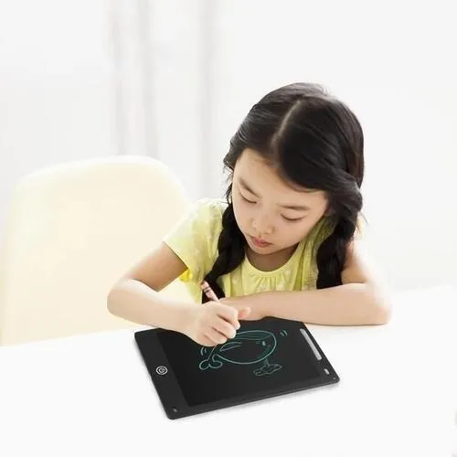 TABLET MAGIC WHITEBOARD PARA NIÑOS, SE APAGA DIGITALMENTE CON UN SOLO TOQUE, COLOR NEGRO - 2