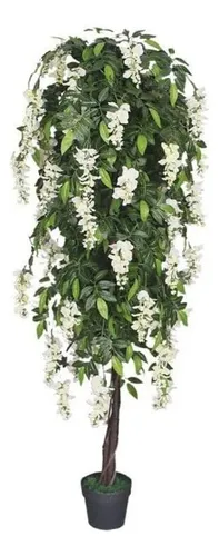 ARBUSTO REALISTA ARBOL CEREZO JAPONÉS WISTERIA GLICINIA - 1