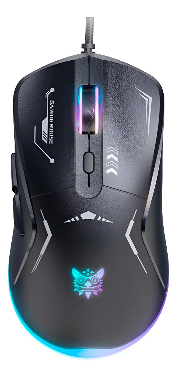 MOUSE GAMER ONIKUMA CW917 CABLEADO, 3600 DPI, 6 BOTONES, RGB COLOR NEGRO - 4