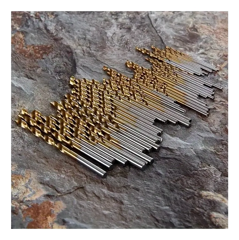 JUEGO DE BROCAS DE ACERO 50 PCS - 4