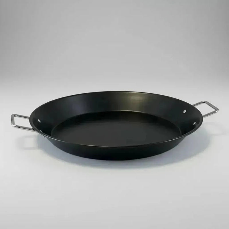 PAELLERA ACERO CARBONO 42CM CON ASAS COCINA ESPAÑOLA - 2