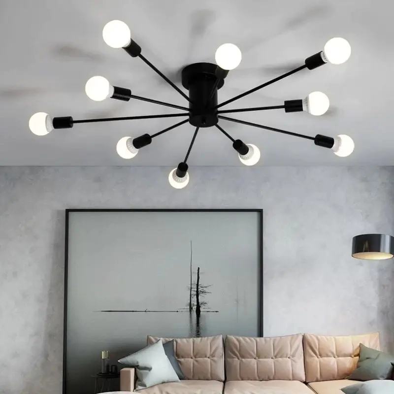 LAMPARA DISEÑO MODERNO NORDIC 2 LEOO LUXURYBRAND - 4