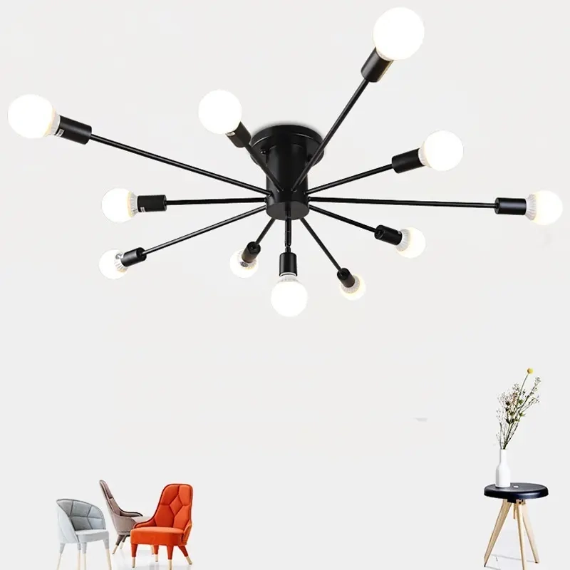 LAMPARA DISEÑO MODERNO NORDIC 2 LEOO LUXURYBRAND - 7