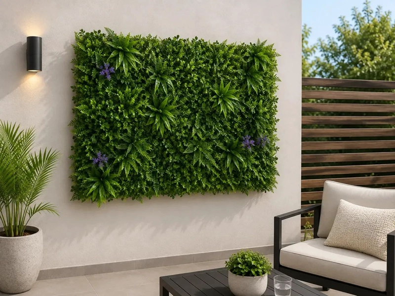 PALMETA ARTIFICIAL PANEL DECORATIVA 40X60 JARDIN VERTICAL - 1