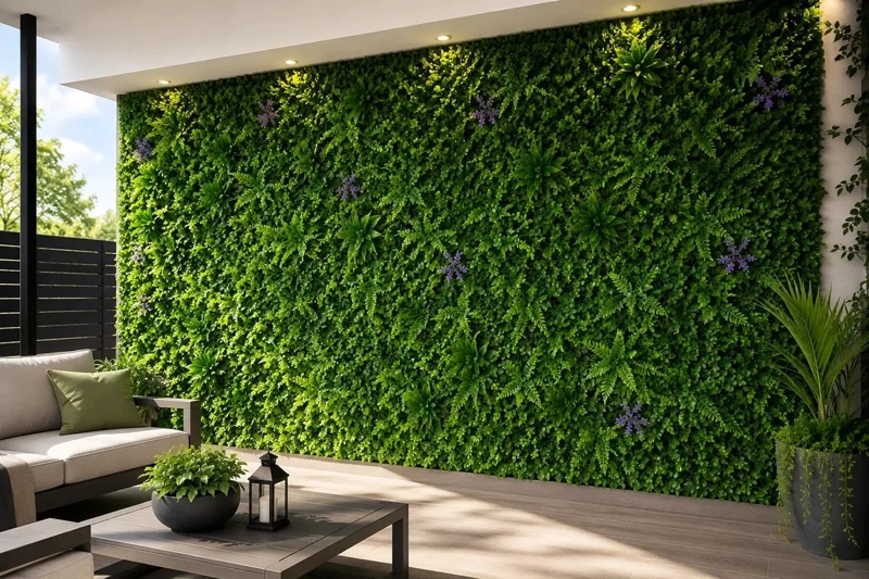 PALMETA ARTIFICIAL PANEL DECORATIVA 40X60 JARDIN VERTICAL - 3