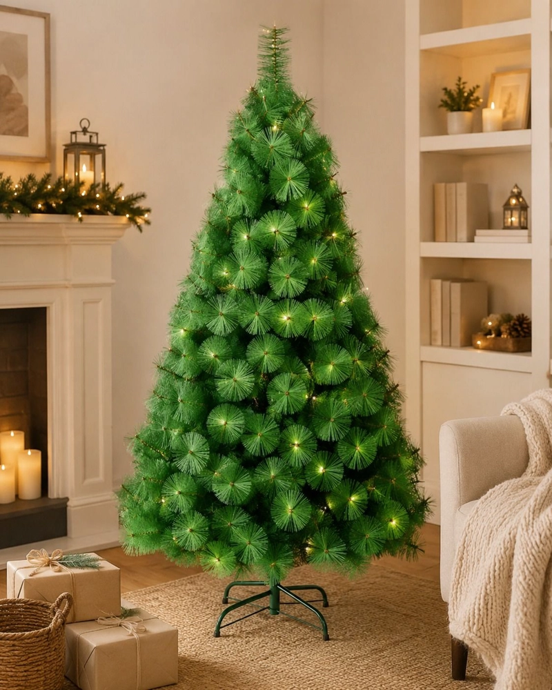ARBOL NAVIDAD PINO TET 1.8M PASCUA ARTIFICIAL FRONDOSO VERDE - 1