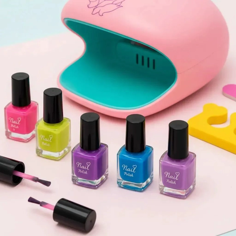 KIT MANICURE INFANTIL  CON SECADOR 9 PIEZAS - 4