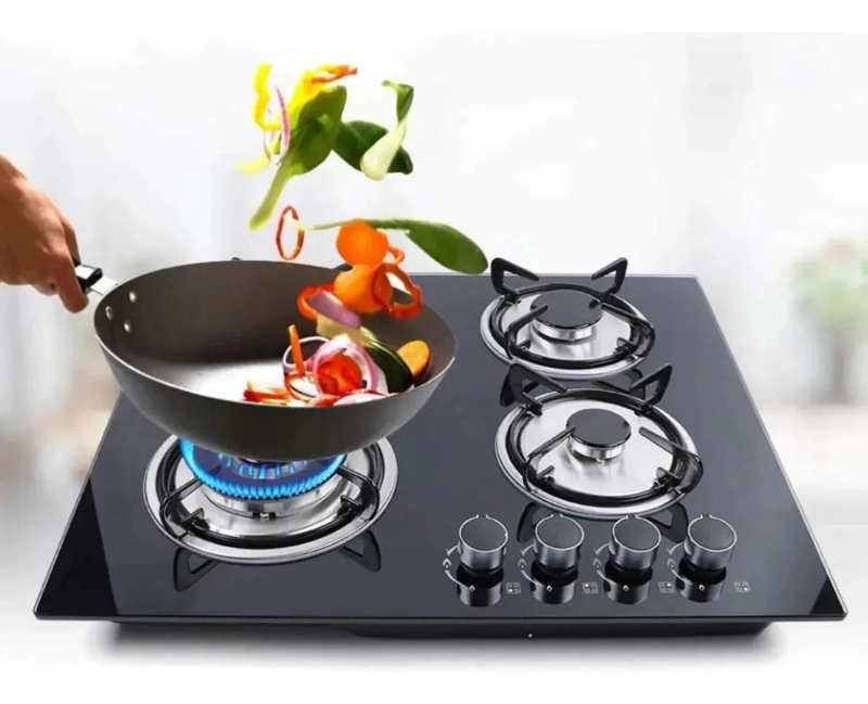 ENCIMERA DOBLE PARRILLA THEK 4 PLATOS GAS LICUADO/NATURAL - 3