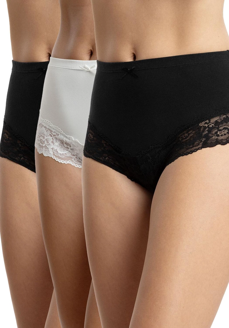 PACK X3 PANTALETAS MUJER KAYSER P3145053-BLA - 1