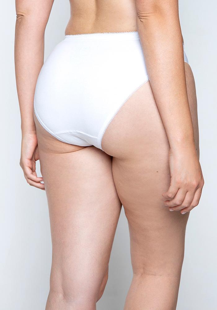 PACK CALZÓN BIKINI MUJER KAYSER P31307M-BLA ALGODÓN - 3