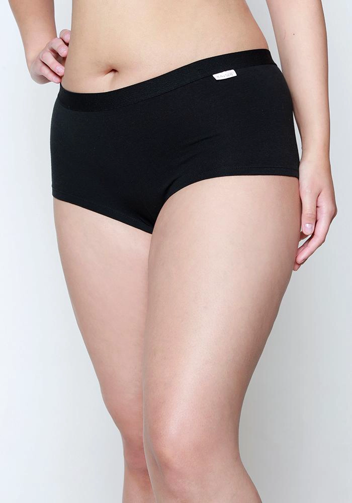 PACK 4X PANTALETA ALGODON P414.011M-NEG KAYSER - 2