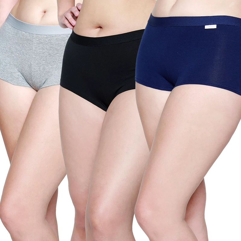 PACK X3 X CALZON PANTALETA MUJER KAYSER P314.011-AZU ALGODON - 1