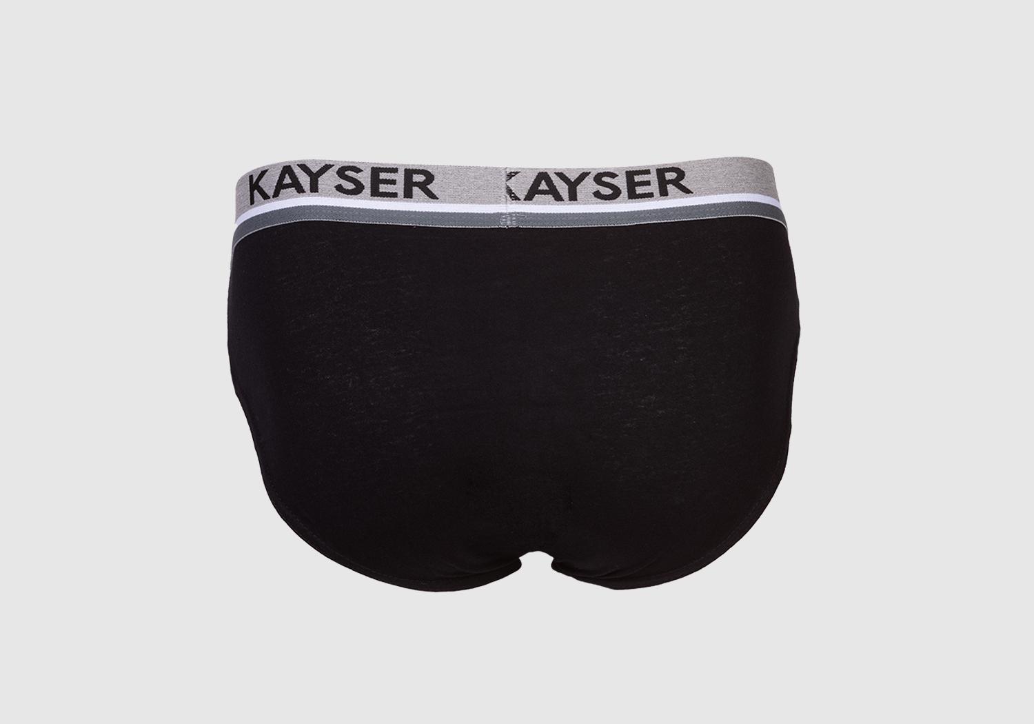 PACK 2XSLIP ALGODÓN HOMBRE KAYSER NEGRO P291.11-NEG - 3
