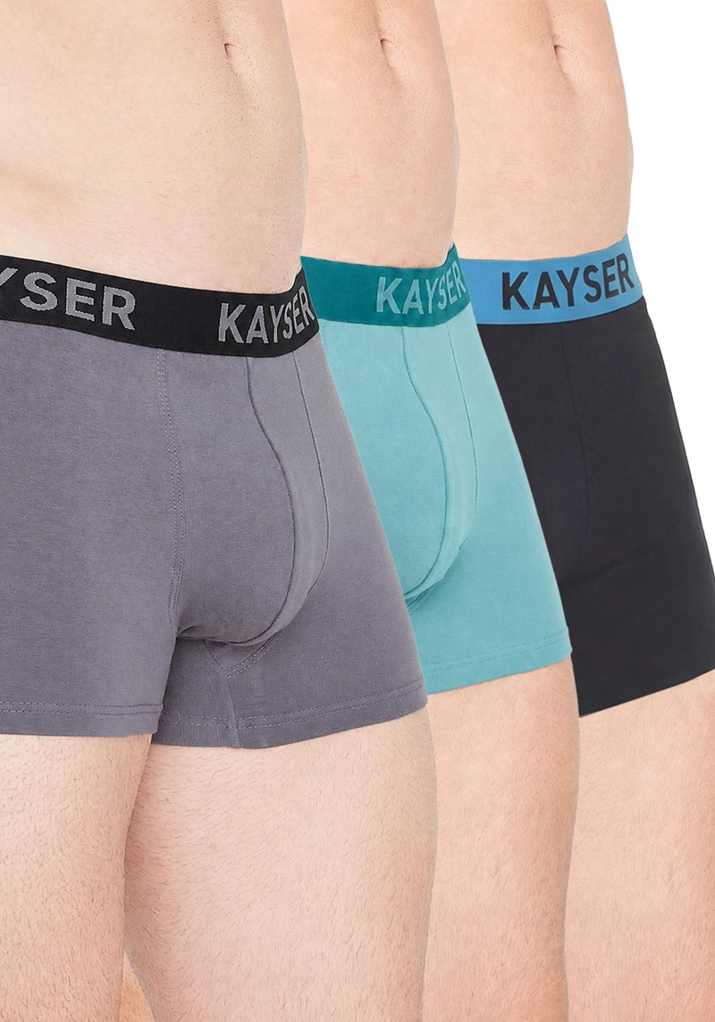 PACK 3X BOXER ALGODÓN HOMBRE KAYSER MULTICOLOR P393.05-SUR CORTO - 1
