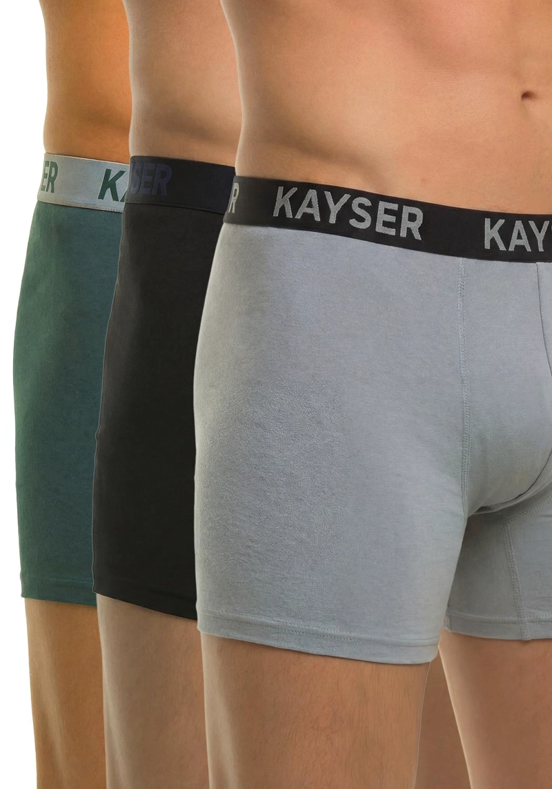PACK 3X BOXER ALGODÓN HOMBRE KAYSER MULTICOLOR P39316-SUR - 1
