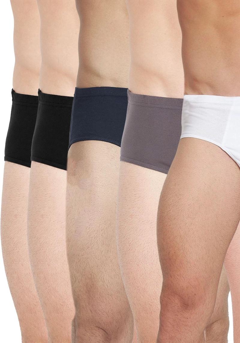 PACK 5X SLIP ALGODÓN HOMBRE KAYSER BLANCO MAXI P59001-BLA - 1