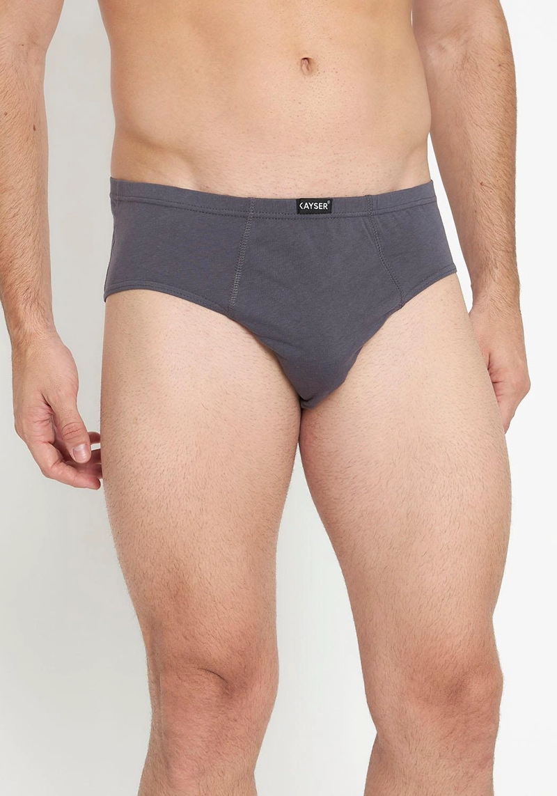 PACK 5X SLIP ALGODÓN HOMBRE KAYSER BLANCO MAXI P59001-BLA - 3
