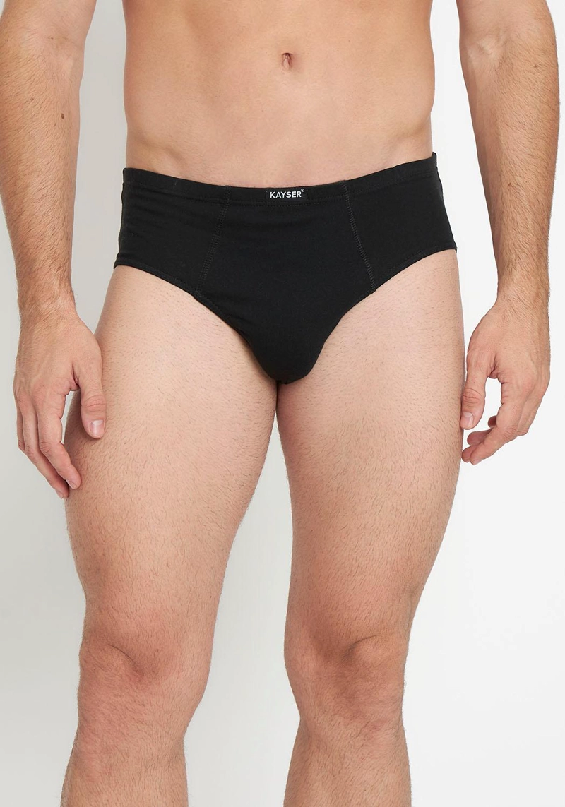 PACK 5X SLIP ALGODÓN HOMBRE KAYSER BLANCO MAXI P59001-BLA - 5