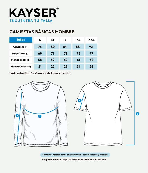 CAMISETA 1ERACAPA 40.18-NEG KAYSER - 5