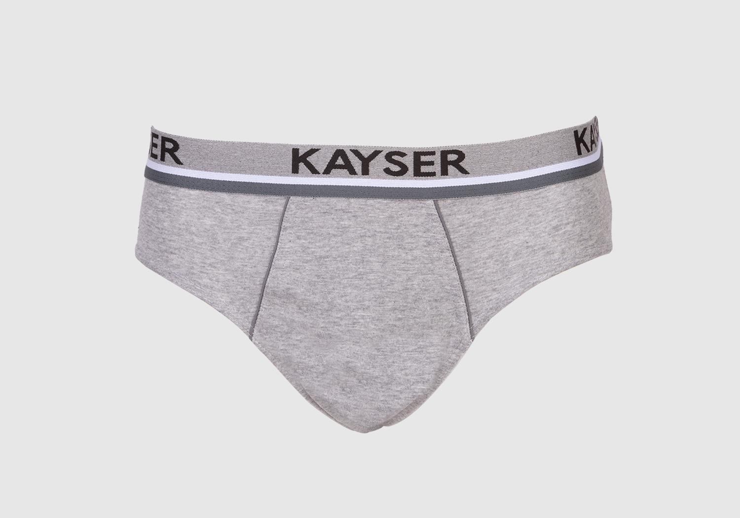 PACK 2X SLIP ALGODÓN HOMBRE KAYSER GRIS P291.11-GRI - 3