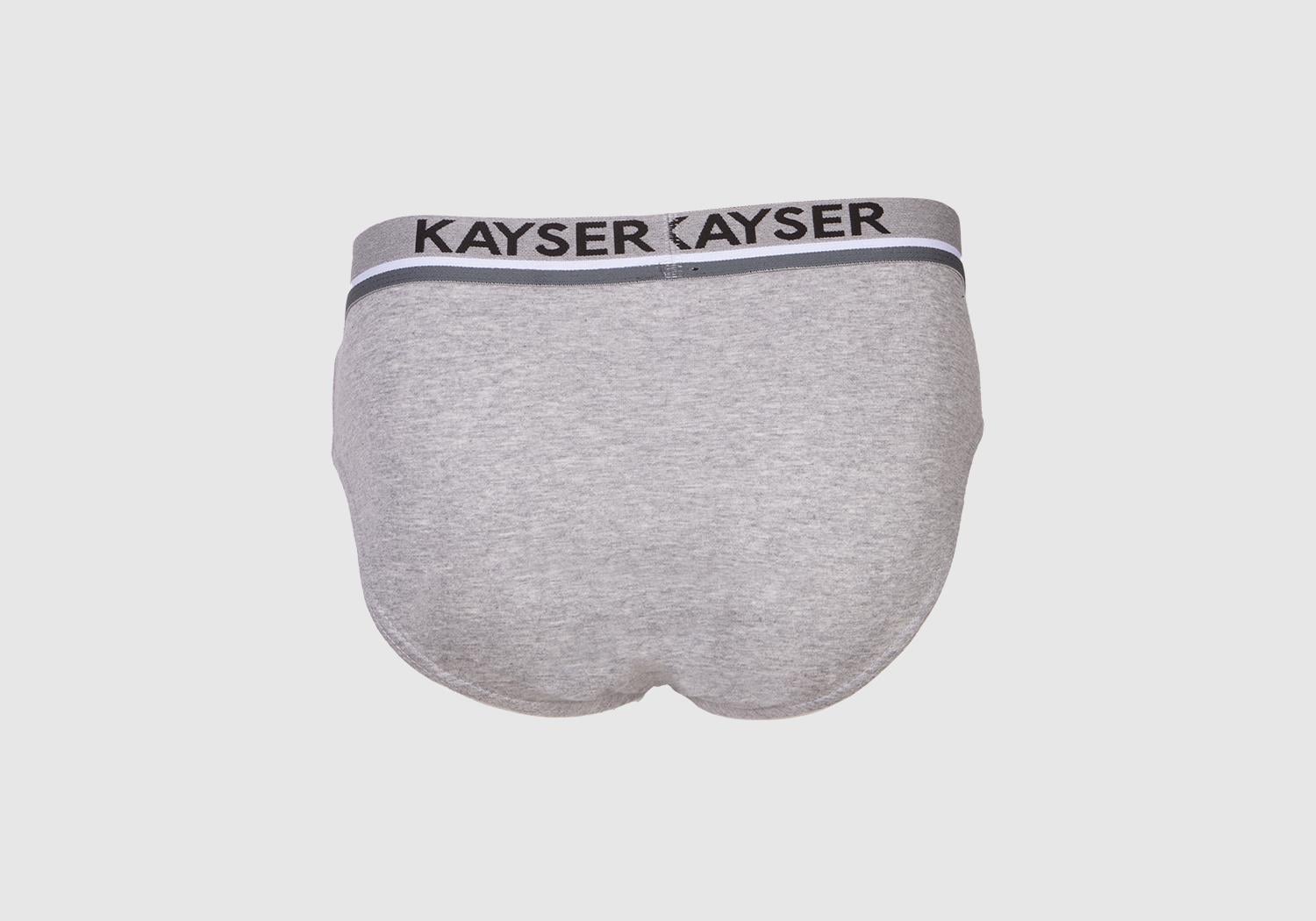 PACK 2X SLIP ALGODÓN HOMBRE KAYSER GRIS P291.11-GRI - 4