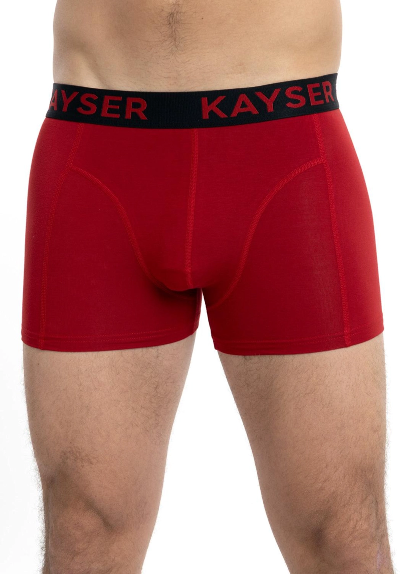 PACK 3X BOXER BAMBÚ HOMBRE KAYSER ROJO P393.34-ROJ - 3