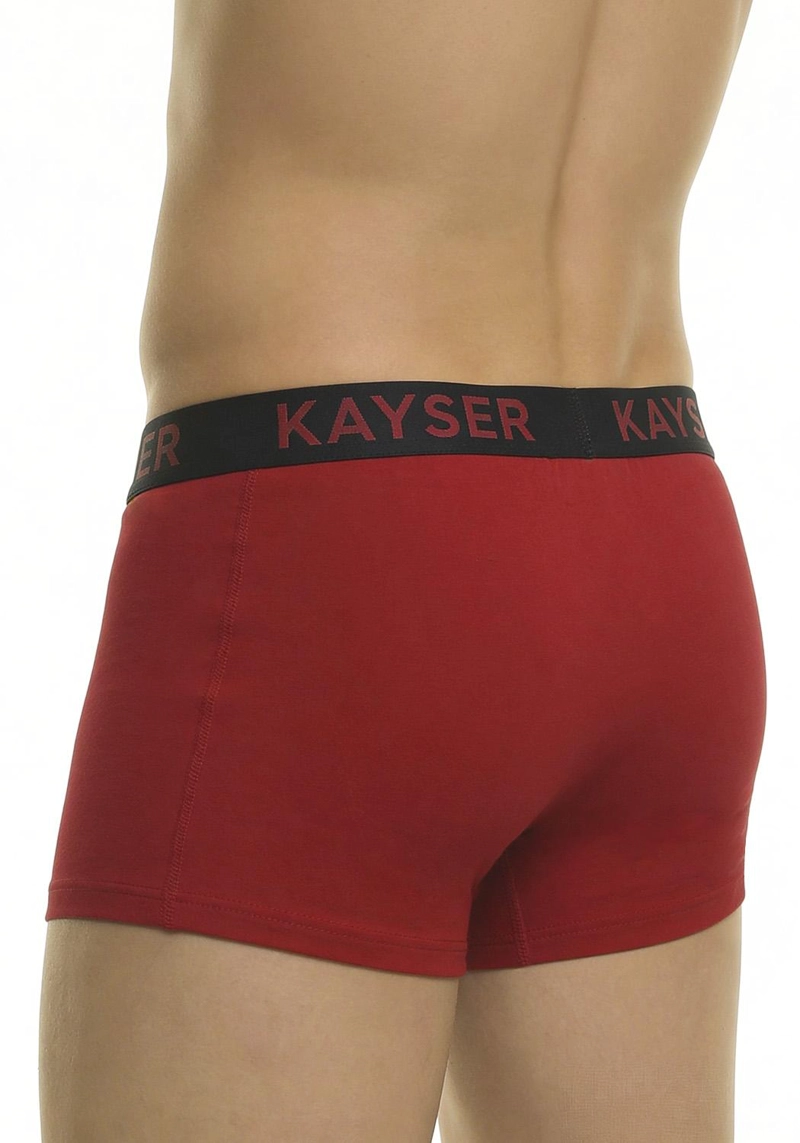PACK 3X BOXER BAMBÚ HOMBRE KAYSER ROJO P393.34-ROJ - 4