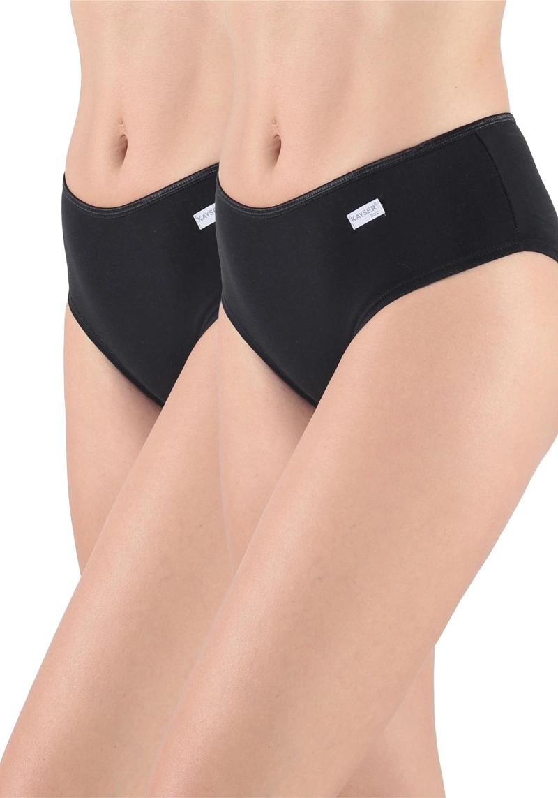 PACK X2 PANTALETA MUJER KAYSER P214184-NEG ALGODÓN - 1