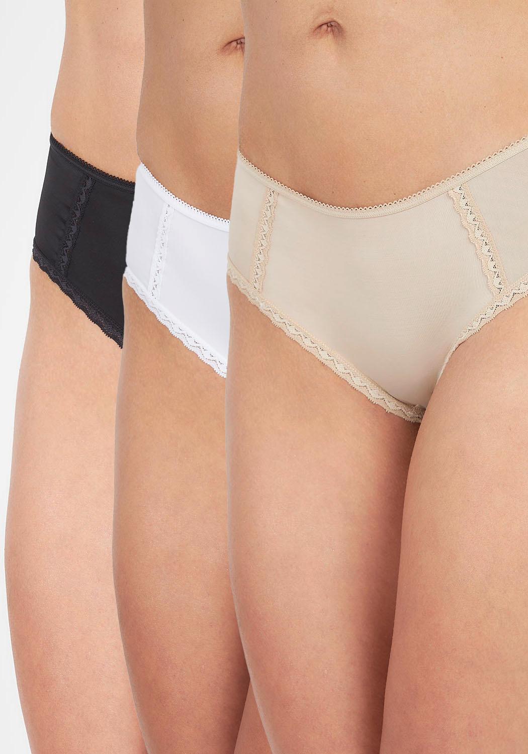 PACK 3X PANTALETAS MICROFIBRA P314.005 KAYSER - 1