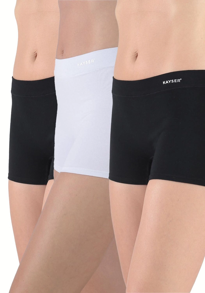 PACK 3X  BOXER MUJER ALGODON P320.0640-NEG KAYSER - 1
