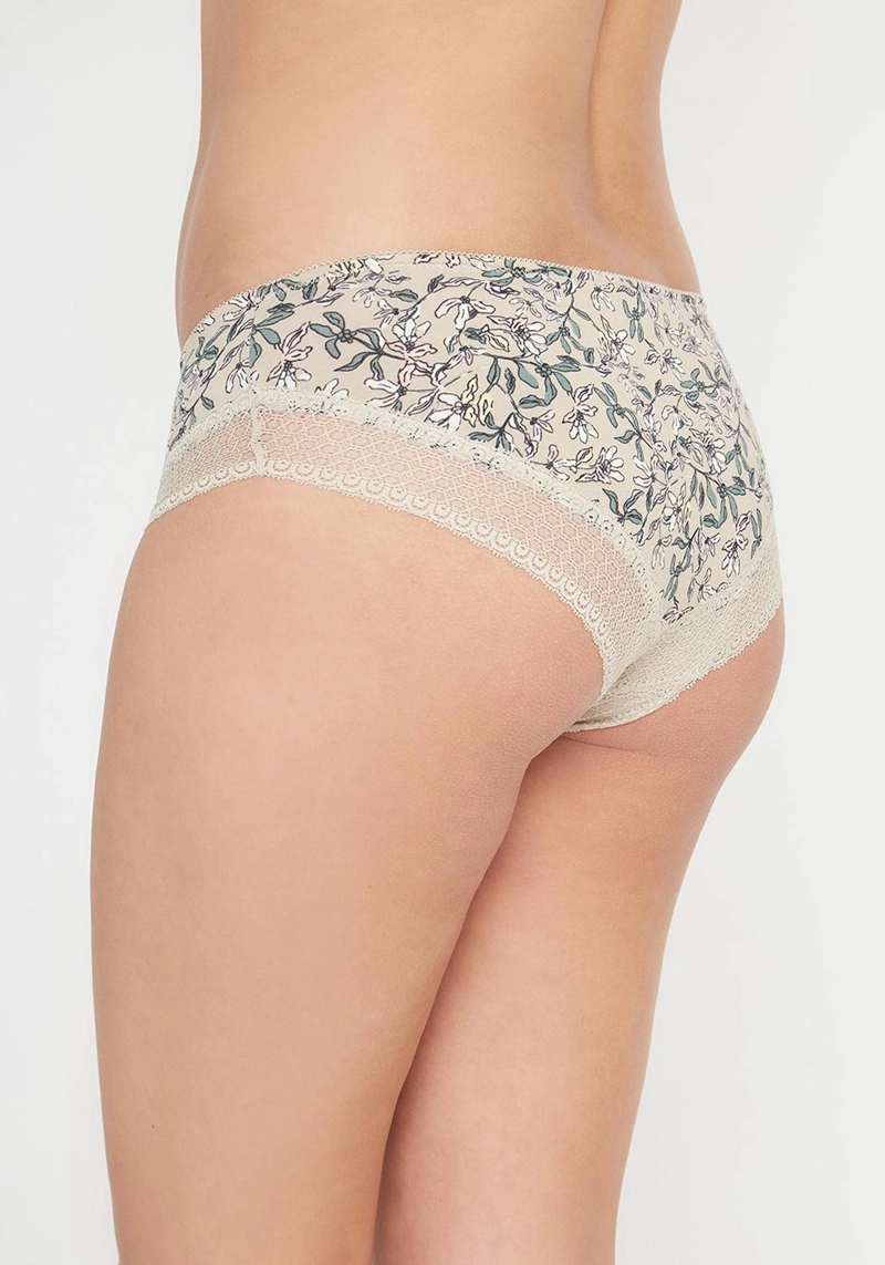 PACK 2X PANTALETA ALGODON P2140024W-BEI2 KAYSER - 3