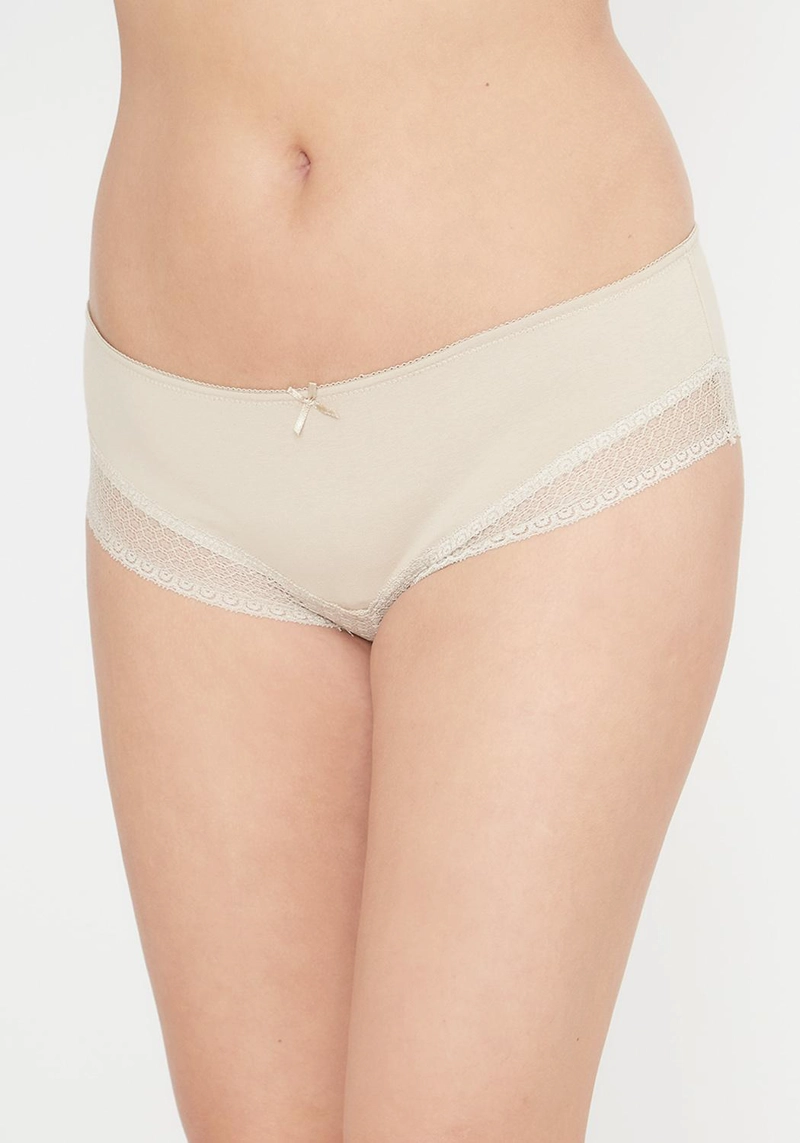 PACK 2X PANTALETA ALGODON P2140024W-BEI2 KAYSER - 4