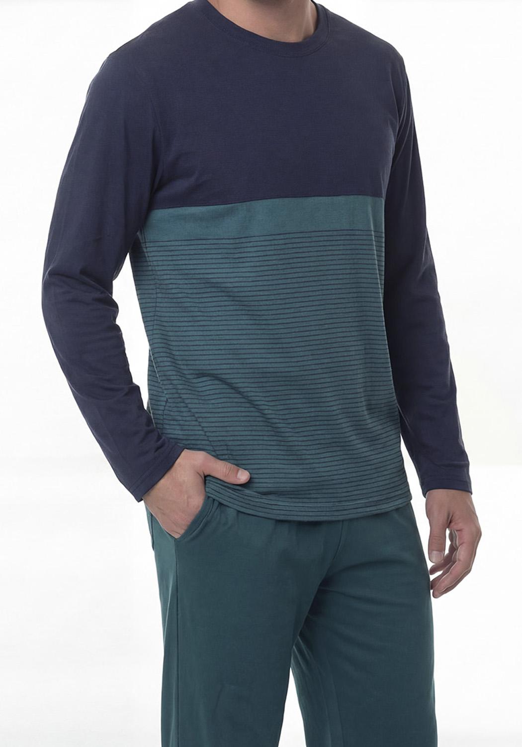 PIJAMA DE HOMBRE ALGODON 67.01816 KAYSER - 3