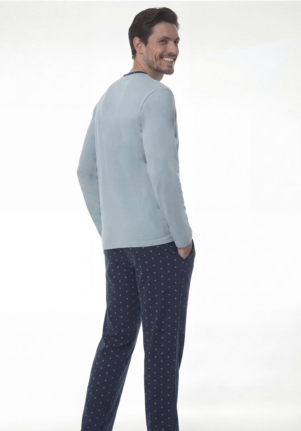 PIJAMA DE HOMBRE ALGODON 67.01819 KAYSER - 2