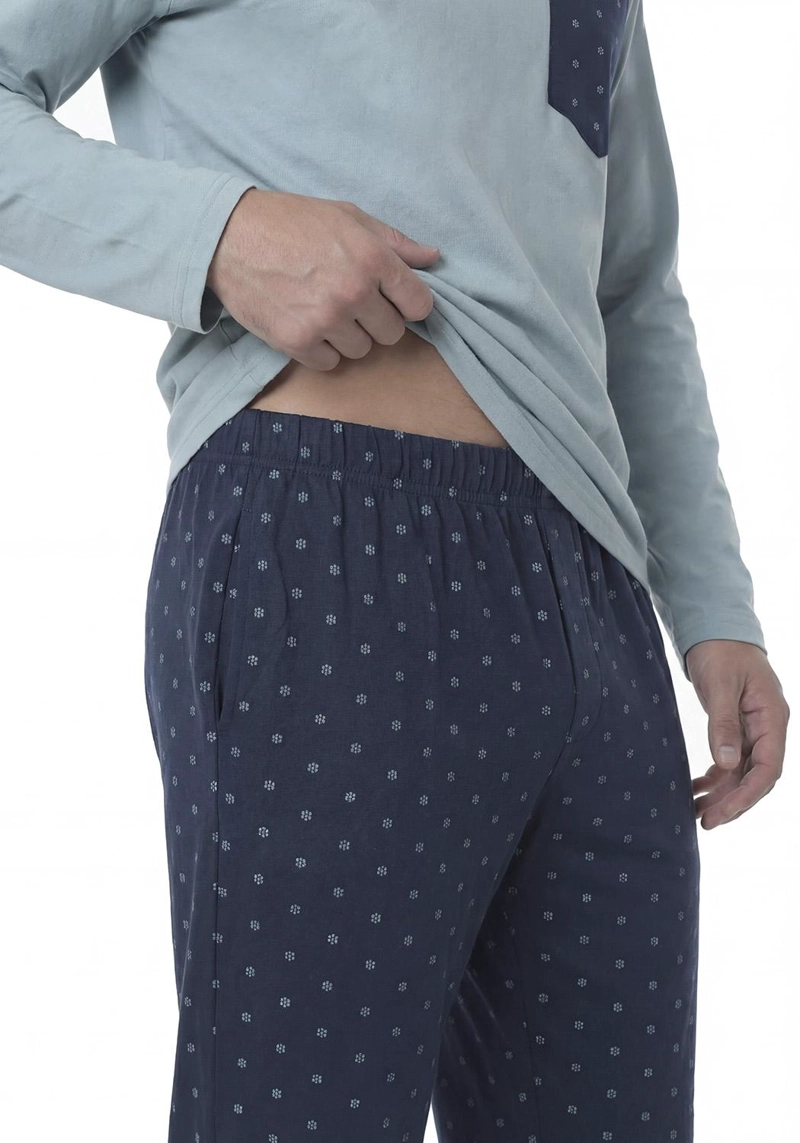 PIJAMA DE HOMBRE ALGODON 67.01819 KAYSER - 4