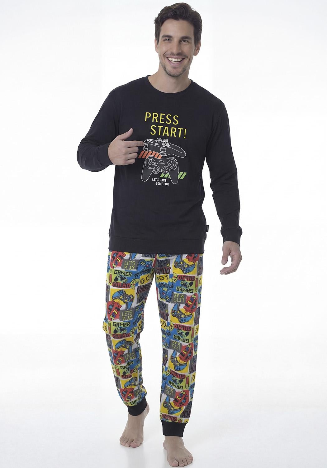 PIJAMA DE HOMBRE ALGODON 67.1824 KAYSER - 1