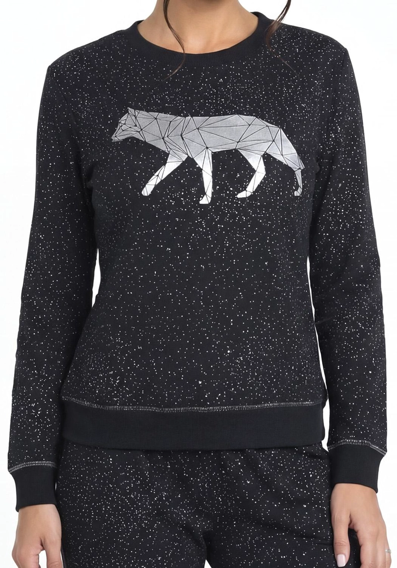 PIJAMA DE MUJER ALGODON 60.1601M-NEG - 3
