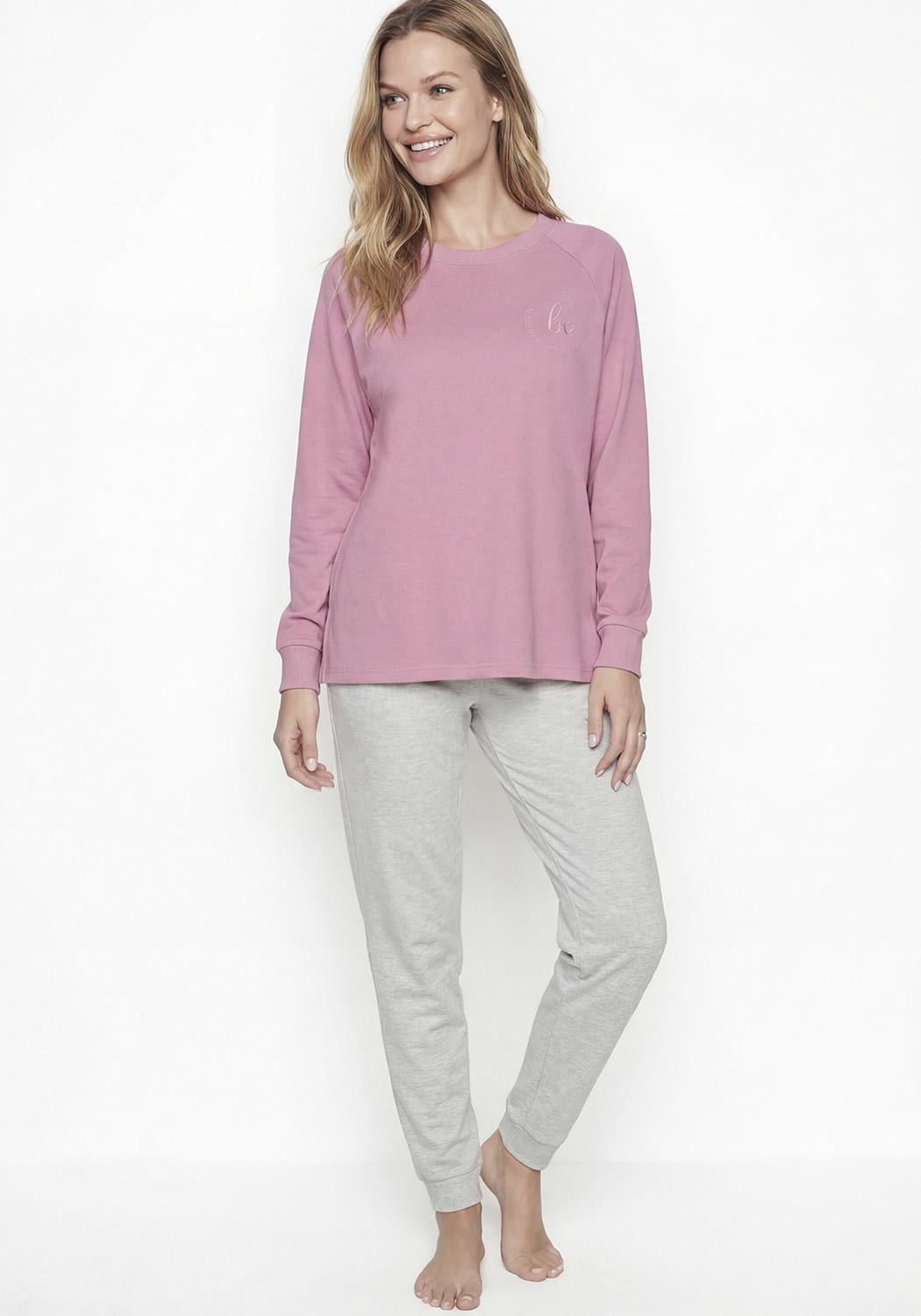 PIJAMA DE MUJER VISCOSA 60.1611M-MOR - 1