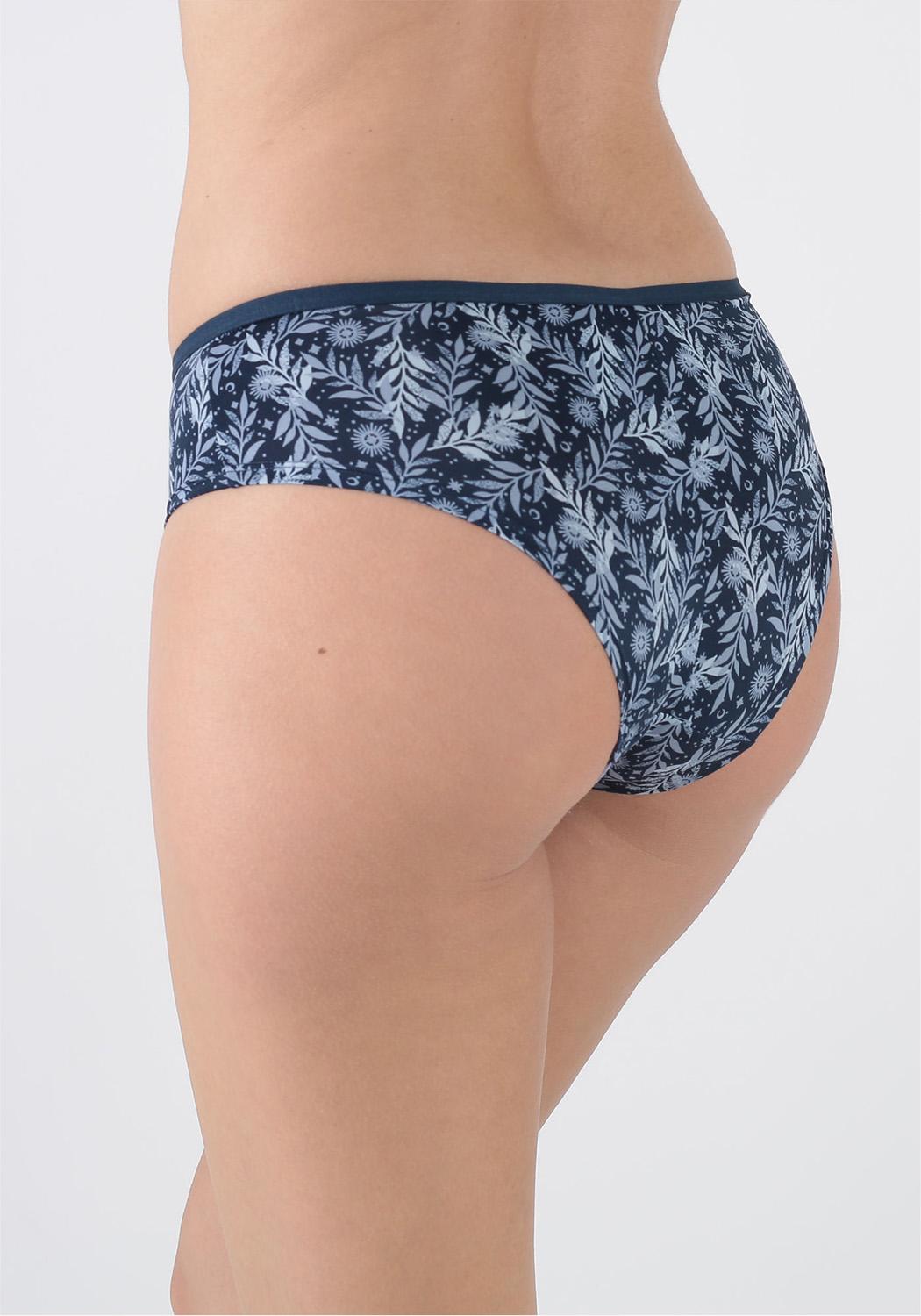 PACK 3X PANTALETA MICROFIBRA P314.15-AZU7 KAYSER - 3