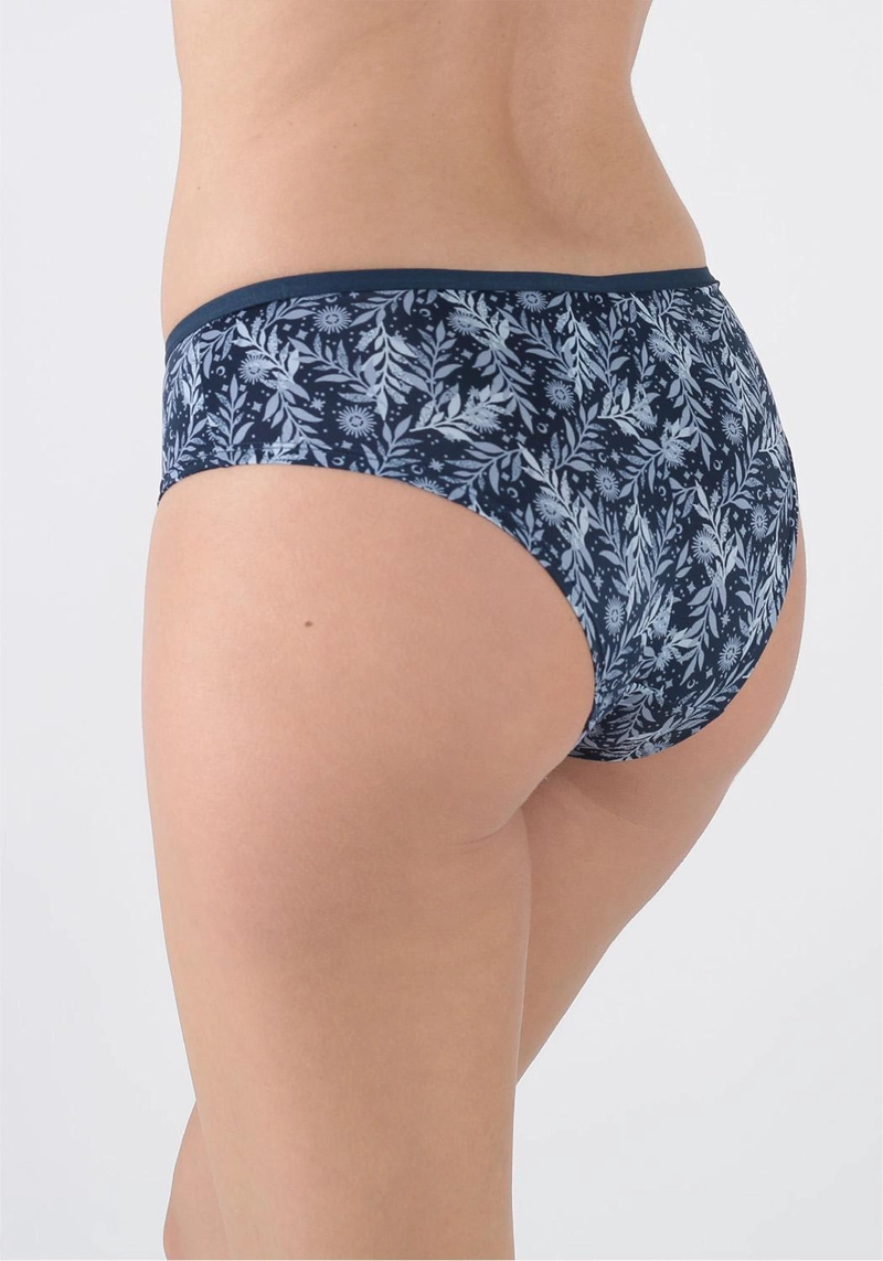 PACK 3X PANTALETA MICROFIBRA P314.15-AZU7 KAYSER - 3