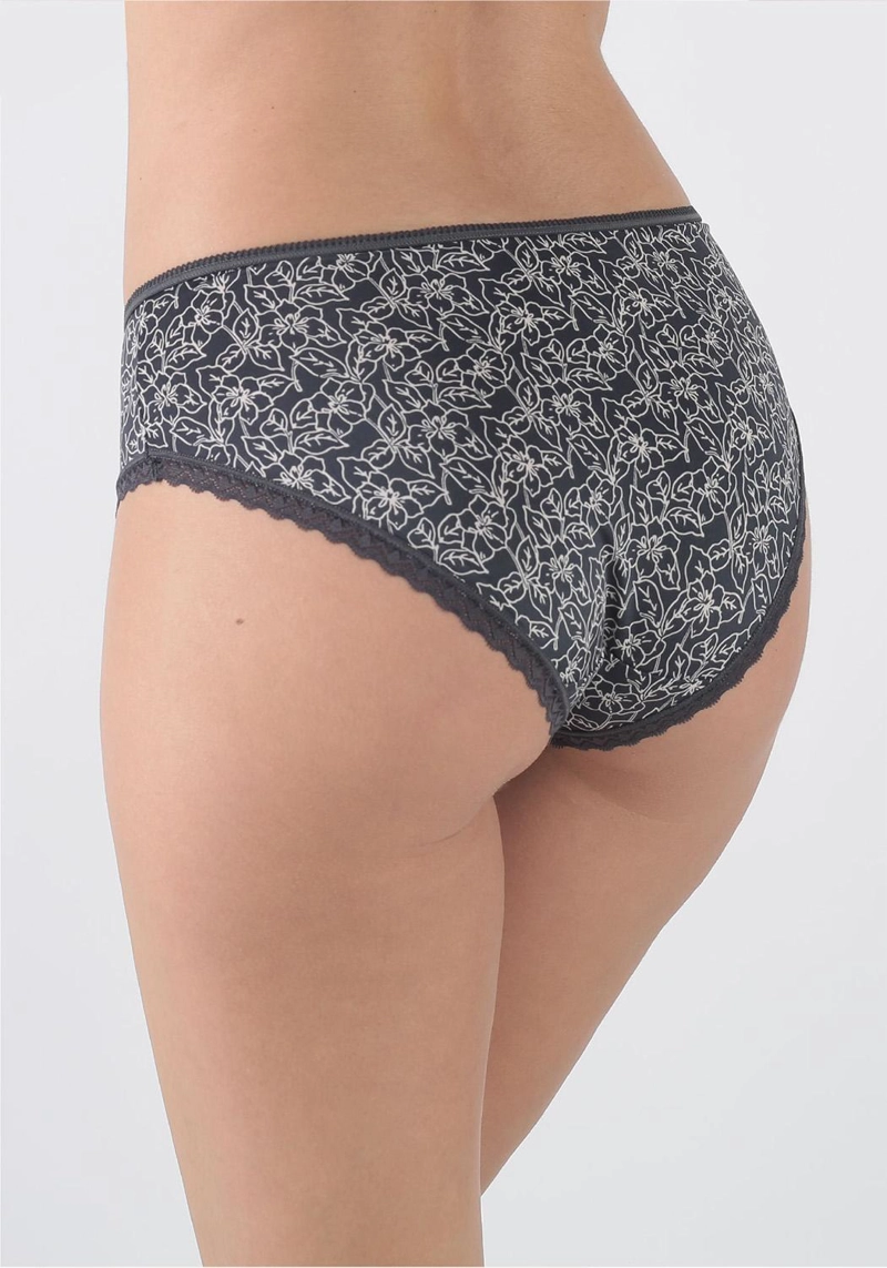 PACK 3X PANTALETA MICROFIBRA P314.0015-GRI2 KAYSER - 3