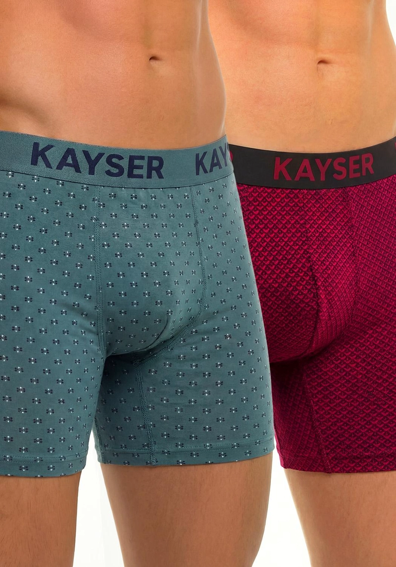 PACK 2 BOXER ALGODON P293.220-ROJ Rojo XXL