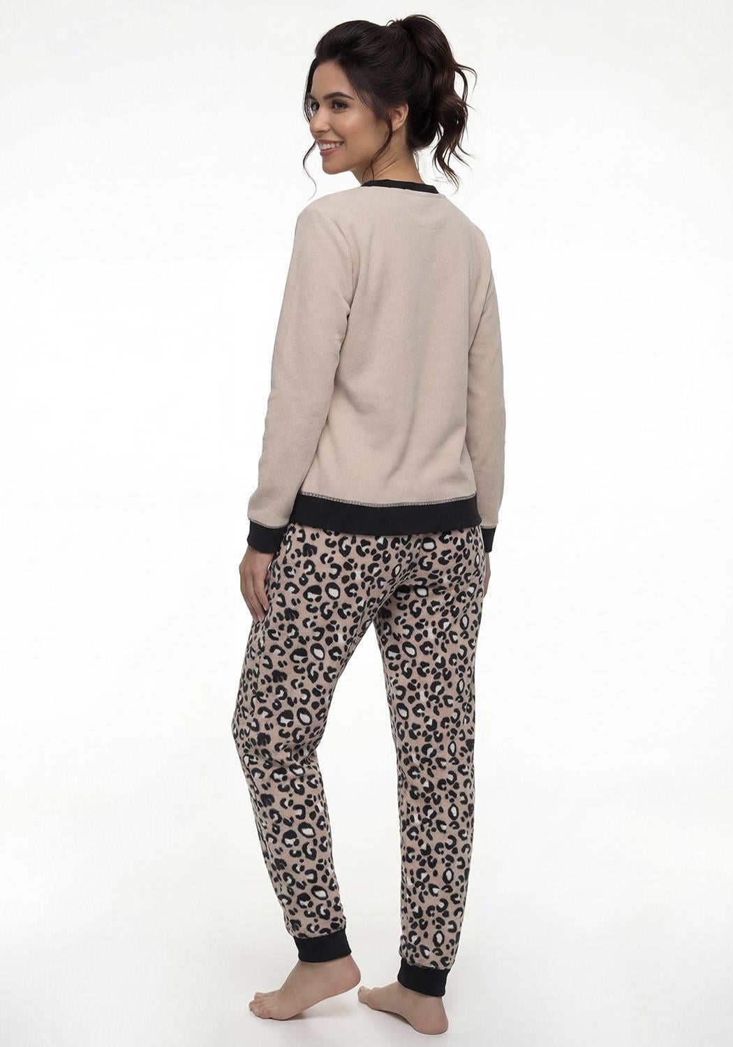 PIJAMA DE MUJER POLAR 60.1614M-BEI - 2