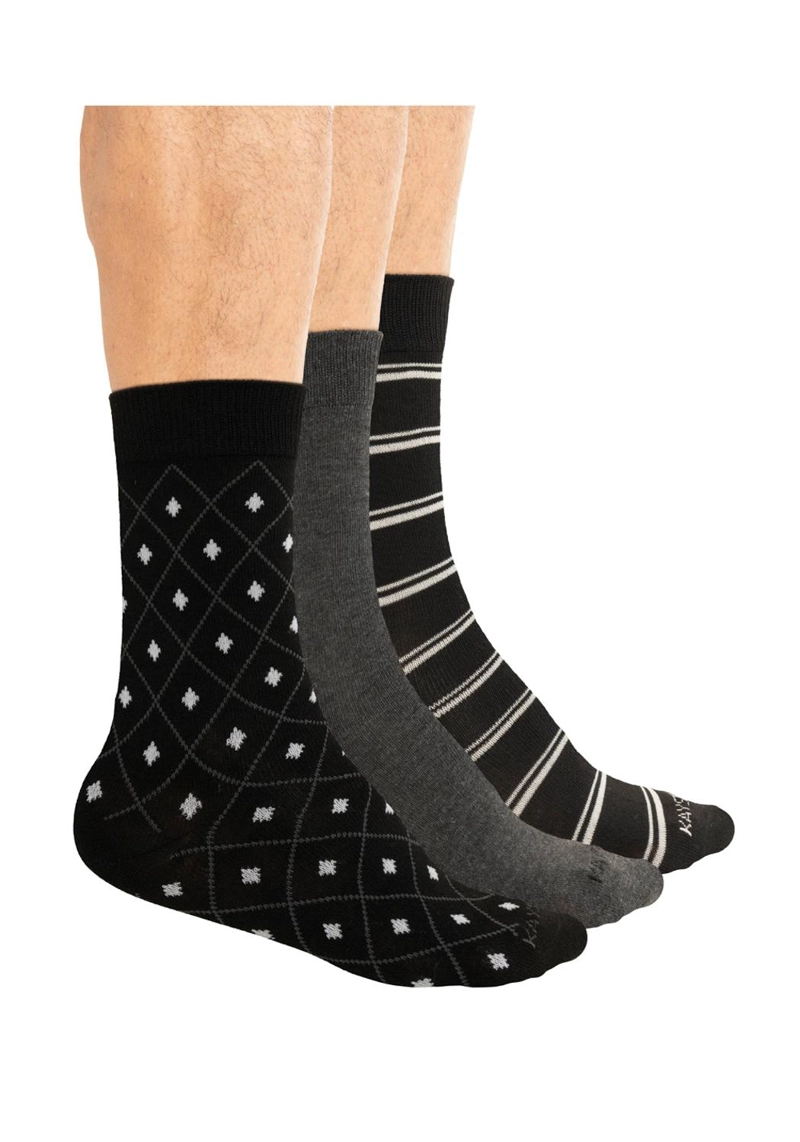 PACK 3 CALCETINES SOQUETES ALGODON HOMBRE KAYSER - 1