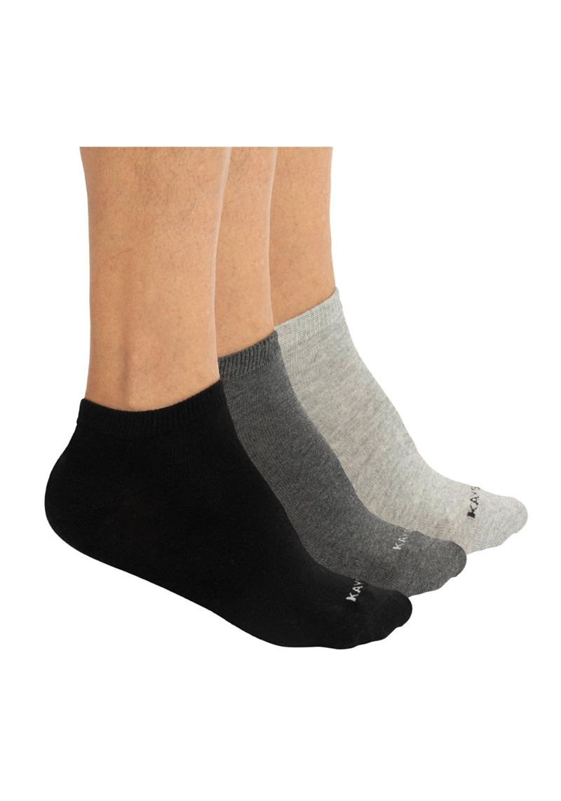 PACK 3 CALCETINES TOBILLEROS ALGODON HOMBRE KAYSER - 1